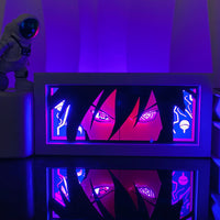 MotionFrame™ — Caja de Luz Anime 3D de Papel Tallado con LED